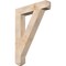 Ekena Millwork Traditional Craftsman Smooth Bracket, Douglas Fir, 5 1/2"W x 32"D x 44"H BKT06X32X44TRA04SDF - alternate 1
